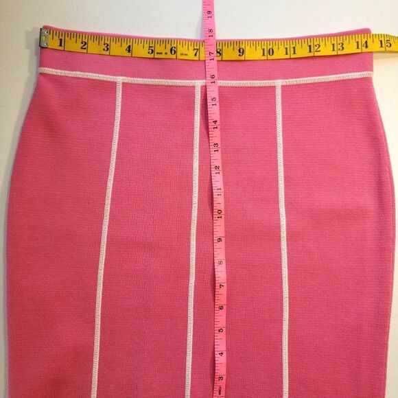 Tsesay Mini Skirt Womens M Y2K Pull On Stretch Barbiecore Pink Barbie Comfy Knit - Picture 7 of 8
